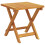 Berkfield Sun Lounger with Table Solid Wood Acacia 5