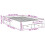 Berkfield Bed Frame with Drawer Brown 120 x 190 cm Engineered Wood 7