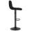 Berkfield Bar Stools 2 pcs Black Velvet 5