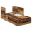 Berkfield Storage Bed Frame Old Wood 80 x 200 cm Engineered Wood 2