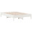 Berkfield Bed Frame without Mattress White 120x190 cm Small Double Solid Wood Pine 5