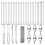 Berkfield Fence Post Silver 2