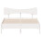 Berkfield Bed Frame without Mattress White 135x190 cm Double Solid Wood Pine 4