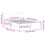 Berkfield Bed Frame without Mattress White 135x190 cm Double Solid Wood Pine 7