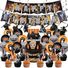 Gaming Birthday Party Decorations Kit for Boys, Complete Video Game Party Supplies Set for Kids and Adults