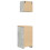 Berkfield Garage Cabinets 2 pcs Concrete Grey Engineered Wood 6