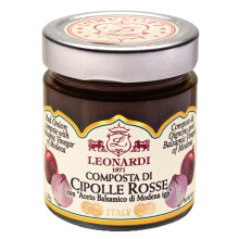 Leonardi Zwiebelmarmelade mit Balsamico-Essig aus Modena 240g
