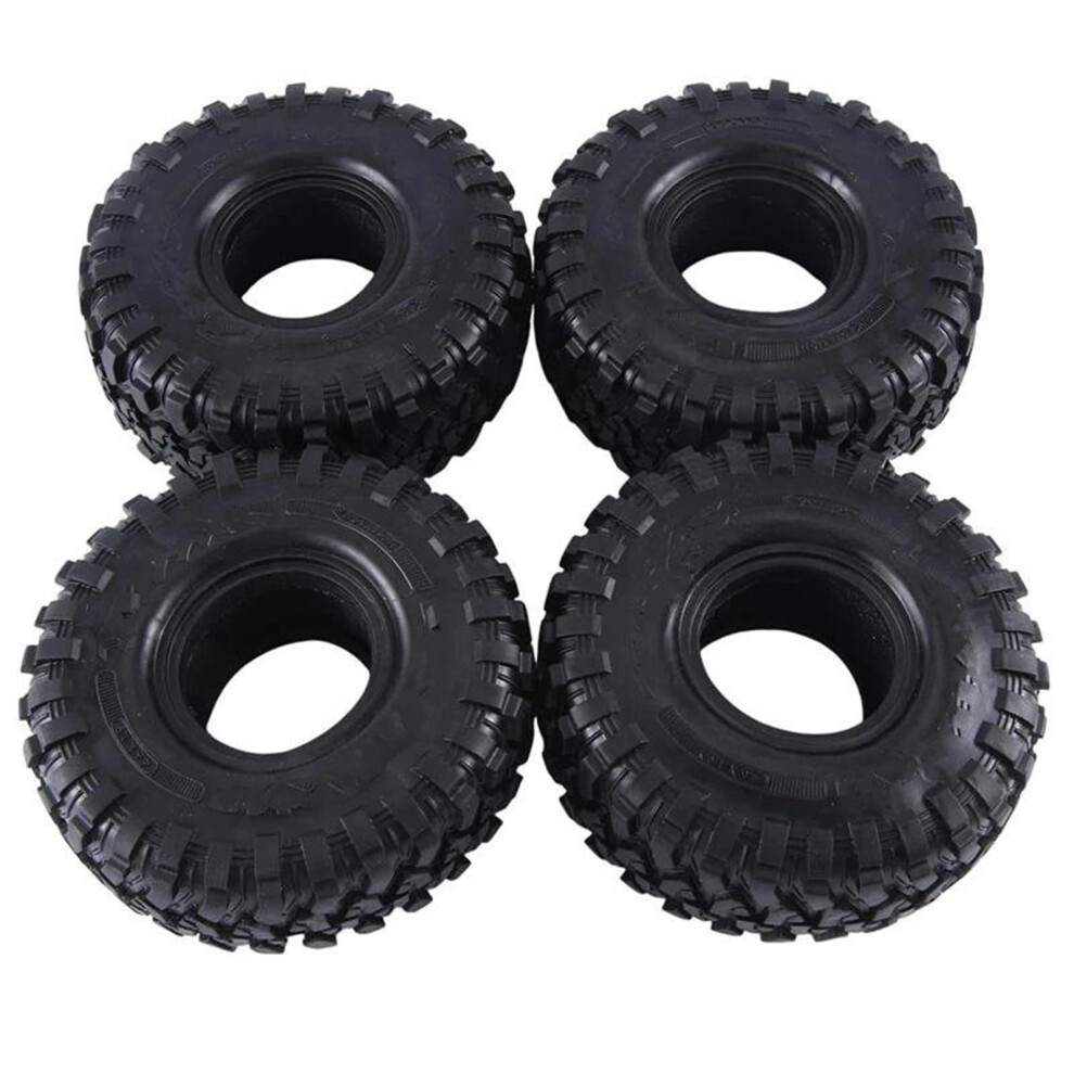 Rc Crawler Tires 120Mm 1.9 Inch Rock Crawler Wheels Set For Axial Scx10 Trx4 Gen8 1:10 Scale 9351714825597