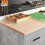 Berkfield Garage Cabinets 2 pcs Concrete Grey Engineered Wood 3