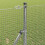 Berkfield Fence Post Silver 4