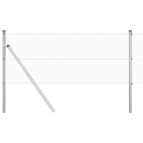 Berkfield Fence Post Silver 1