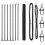 Berkfield Fence Post Grey 2