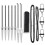 Berkfield Fence Post Grey 2