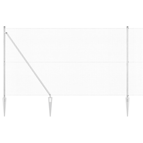 Berkfield Fence Post Silver 1