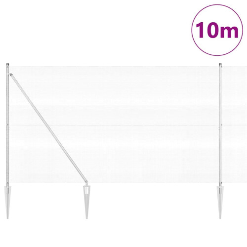 Berkfield Fence Post Silver 2