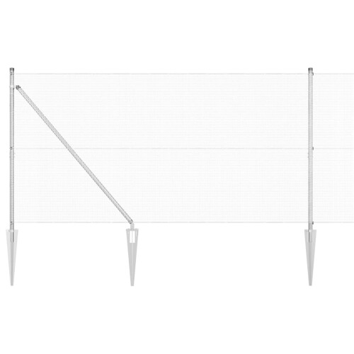 Berkfield Fence Post Silver 1