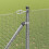 Berkfield Fence Post Silver 4