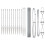 Berkfield Fence Post Silver 5