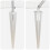 Berkfield Fence Post Silver 6