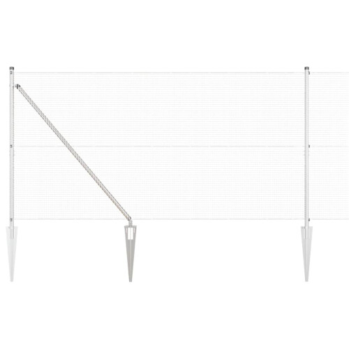 Berkfield Fence Post Silver 1