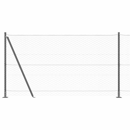 Berkfield Fence Post Grey 1