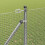 Berkfield Fence Post Silver 4