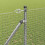 Berkfield Fence Post Silver 4