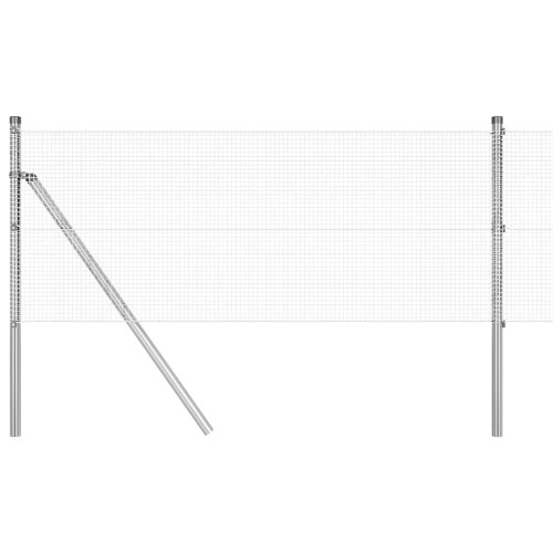 Berkfield Fence Post Silver 1