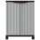 Berkfield Plastic Cabinet 68x39x92 cm 3