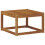 Berkfield Outdoor Sofa Set 3 pcs Natural Solid Acacia Wood 4