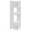 Berkfield Oven Cabinets 2 pcs Lucca White Engineered Wood 5