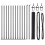 Berkfield Fence Post Grey 2