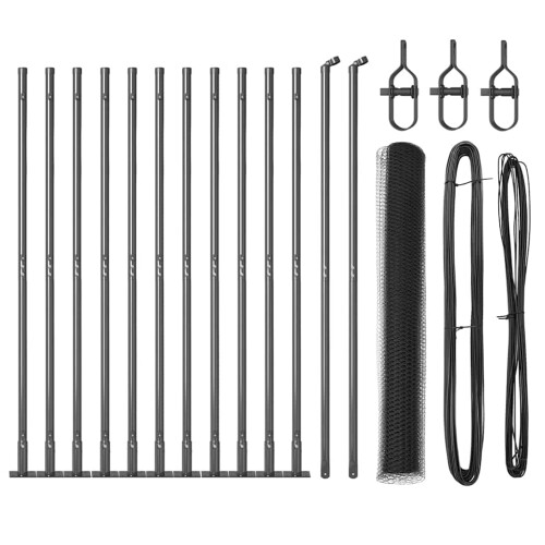 Berkfield Fence Post Grey 1