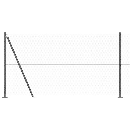 Berkfield Fence Post Grey 1