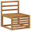 Berkfield Sectional Sofa Set 10 pcs Natural 3