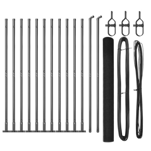 Berkfield Fence Post Grey 1