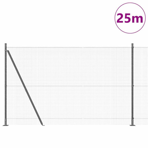 Berkfield Fence Post Grey 2