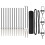 Berkfield Fence Post Grey 2