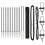 Berkfield Fence Post Grey 2