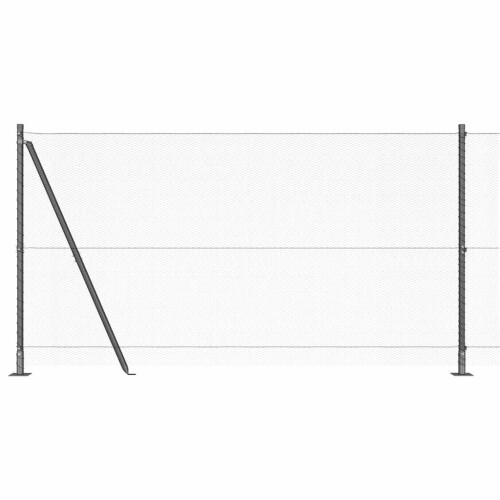 Berkfield Fence Post Grey 1