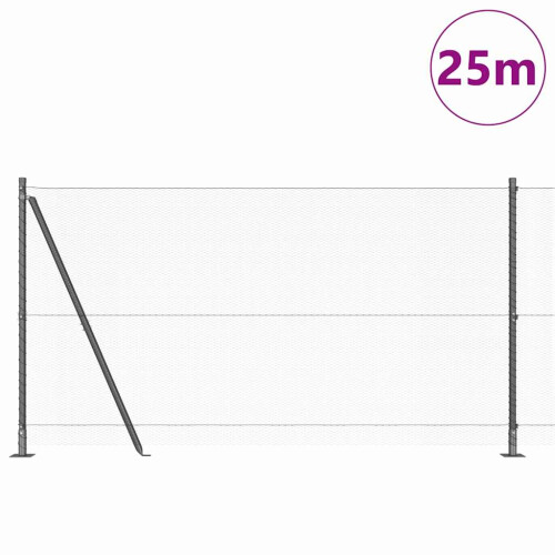 Berkfield Fence Post Grey 2