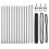 Berkfield Fence Post Grey 2