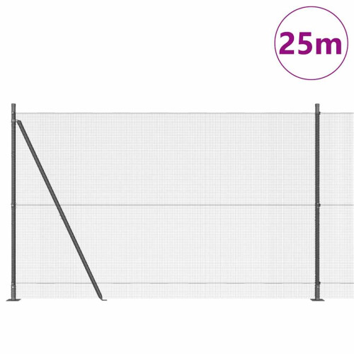 Berkfield Fence Post Grey 2
