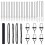 Berkfield Fence Post Grey 2