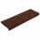 Berkfield Stair Mats 30 pcs 65x21x4 cm Brown Rectangular Edge 2