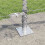 Berkfield Fence Post Silver 4