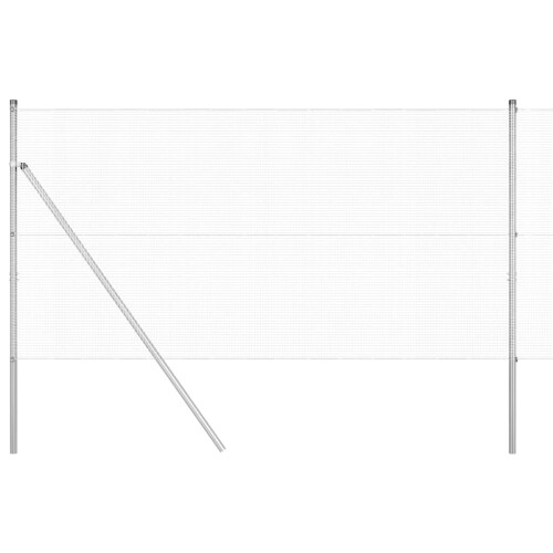 Berkfield Fence Post Silver 1