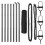 Berkfield Fence Post Grey 5