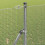 Berkfield Fence Post Silver 4