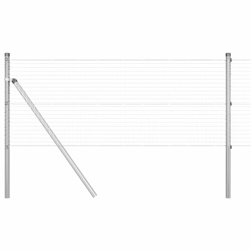 Berkfield Fence Post Silver 1